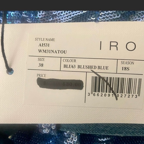 IRO SEQUIN SKIRT - Picture 4 of 4